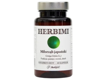 Zdjęcie produktu Miłorząb japoński Herbimi, kapsułki, 120 mg
