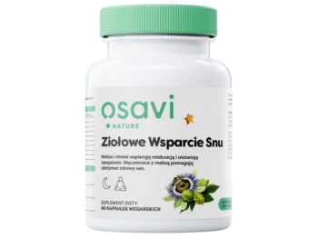 Zdjęcie produktu OSAVI ziołowe wsparcie snu (relaksacja i ułatwiani, kapsułki