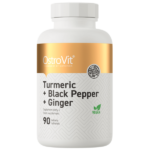 OstroVit Turmeric + Black Pepper + Ginger, tabletki