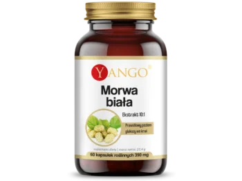 Zdjęcie produktu Yango morwa biała – ekstrakt, kapsułki