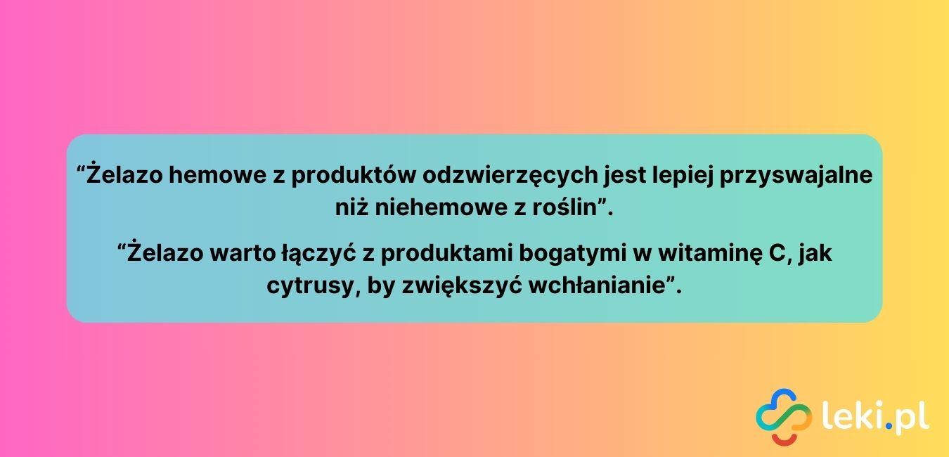 Czy można brać żelazo z witaminą C (fot. Canva)?