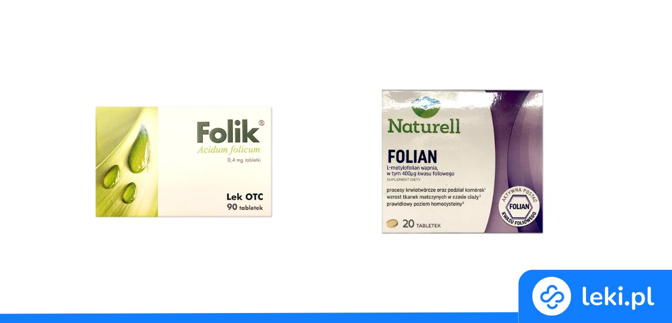 Foliany a kwas foliowy – co wybrać? Różnice i zalecenia w ciąży