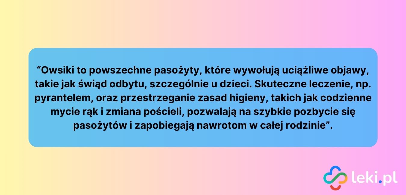 Pyrantel – lek bez recepty na owsiki (fot. Canva).