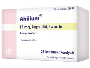 Zdjęcie produktu Abilium, kapsułki twarde, 15 mg