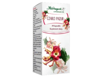 Zdjęcie produktu Herbapol Kraków czarci pazur, kapsułki, 280 mg