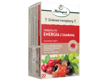 Zdjęcie produktu Herbapol Kraków Herbatka Fix energia z guaraną, herbata w saszetkach