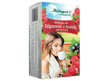 Zdjęcie produktu Herbapol Kraków herbatka Fix odporność z acerolą, zioła do zaparzania