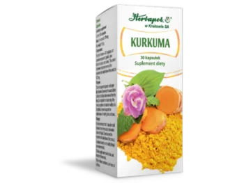 Zdjęcie produktu Herbapol Kraków kurkuma, kapsułki, 300 mg