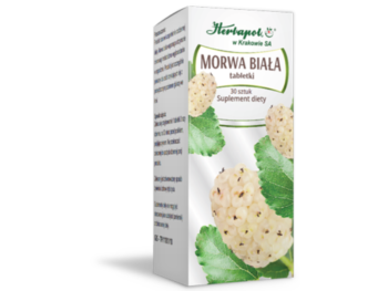 Herbapol Kraków Morwa biała, tabletki