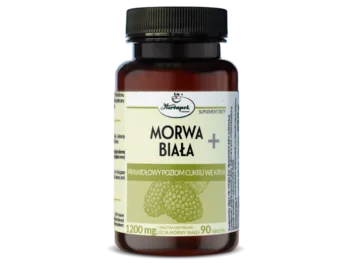 Zdjęcie produktu Herbapol Kraków Morwa biała+, tabletki