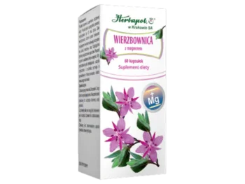 Zdjęcie produktu Herbapol Kraków Wierzbownica z magnezem, kapsułki