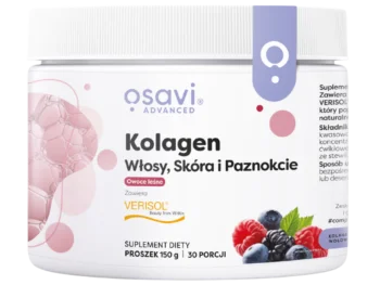 Zdjęcie produktu Osavi kolagen włosy, skóra, paznokcie, owoce leśne, proszek