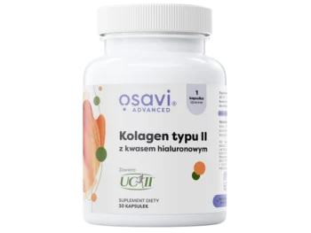 Zdjęcie produktu Osavi Kolagen typu II (UC-II) z kwasem hialuronowym + dzika róża, kapsułki