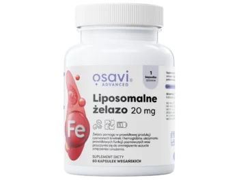 Zdjęcie produktu OSAVI Advanced liposomalne żelazo, kapsułki, 20 mg