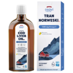 OSAVI Marine tran norweski omega 3, naturalny aromat cytrynowy, płyn doustny
