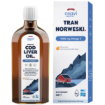 OSAVI Marine tran norweski omega 3, naturalny aromat pomarańczowy, płyn doustny