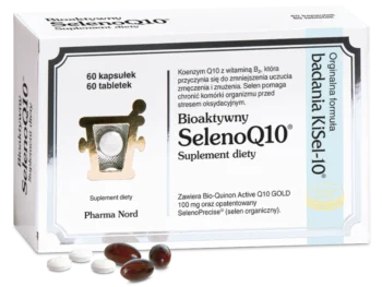 Zdjęcie produktu Bioaktywny SelenoQ10, kapsułki + tabletki