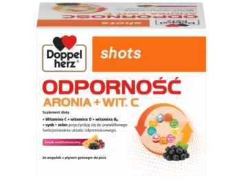 Zdjęcie produktu Doppelherz Shots odporność aronia + wit. C, płyn doustny