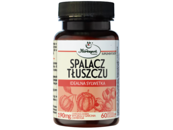 Zdjęcie przedstawia suplement diety Herbapol Kraków Spalacz tłuszczu, kapsułki.