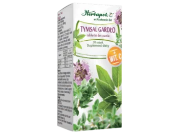 Zdjęcie produktu Herbapol Kraków Tymsal gardło, tabletki do ssania