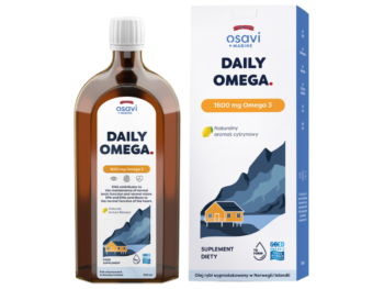 OSAVI Marine Daily Omega Omega 3, smak cytrynowy, płyn doustny