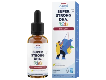 Zdjęcie produktu OSAVI Marine Super Strong DHA Kids, smak cytrynowy, płyn doustny