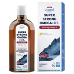 OSAVI Marine Super Strong Omega + D3, smak cytrynowy, płyn doustny
