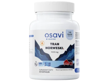 Zdjęcie produktu OSAVI Marine Tran Norweski, smak cytrynowy, kapsułki miękkie