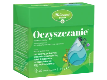 Zdjęcie produktu Herbapol Poznań oczyszczanie herbata, saszetki