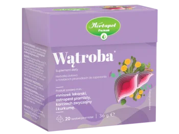 Zdjęcie produktu Herbapol Poznań Wątroba, herbata w saszetkach