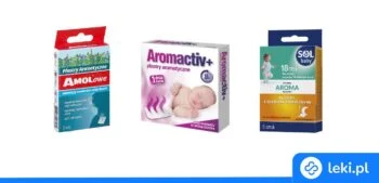 Ilustracja poradnika Plastry na katar dla niemowląt i dzieci – działanie i stosowanie