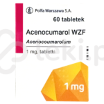 Acenocumarol WZF, tabletki, 1 mg