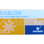 Adablok, tabletki powlekane, 5 mg