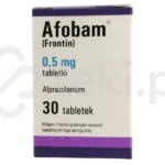 Afobam, tabletki, 0,5 mg