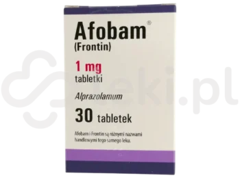 Zdjęcie produktu Afobam, tabletki, 1 mg