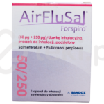 AirFluSal Forspiro, proszek do inhalacji, (50 µg + 250 µg)/dawkę inhalacyjną