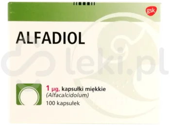 Zdjęcie produktu Alfadiol, kapsułki miękkie, 1 mcg