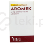 Aromek, tabletki powlekane, 2,5 mg