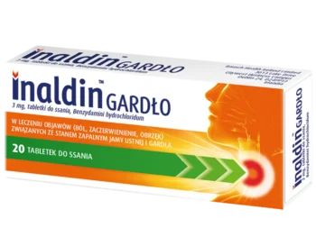 Zdjęcie produktu Inaldin Gardło, aerozol do stosowania w jamie ustnej i gardle, 1,5 mg/ml