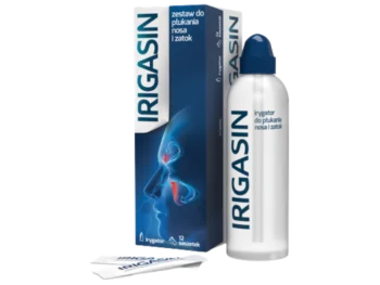 Zdjęcie produktu Irigasin zestaw do płukania nosa i zatok, irygator