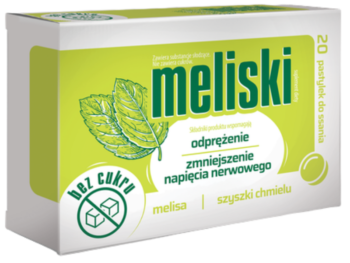 Meliski, pastylki do ssania