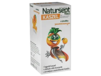 Zdjęcie produktu NATURSEPT MED KASZEL, smak pomarańczowy, lizak