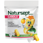 Natursept med gardło, gumy do żucia
