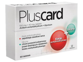 Pluscard, tabletki, 100 mg + 40 mg