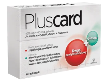 Zdjęcie produktu Pluscard, tabletki, 100 mg + 40 mg