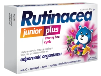 Zdjęcie produktu Rutinacea Junior Plus, tabletki do ssania