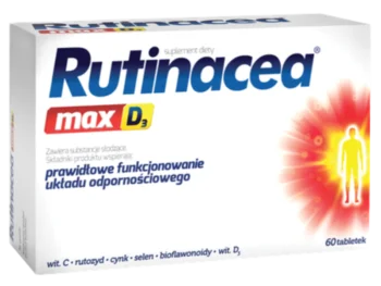 Zdjęcie produktu Rutinacea Max D3, tabletki