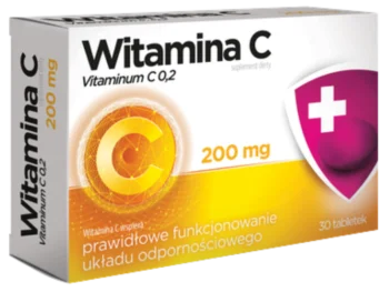 Zdjęcie produktu Witamina C, tabletki, 200 mg
