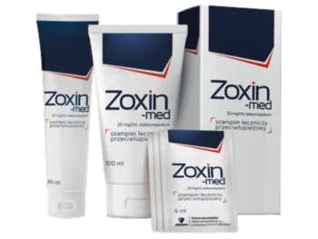 Zdjęcie produktu Zoxin-med szampon leczniczy przeciwłupieżowy, 20 mg/ml