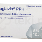 Auglavin PPH, proszek do sporządzania zawiesiny doustnej, 875 mg + 125 mg